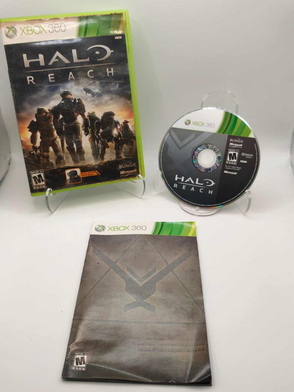 Halo Reach Xbox 360 CIB Complete Bungie FPS Tested